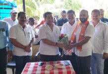 उ.बा.ठा तरळे उपविभाग प्रमुख प्रथमेश उर्फ भैय्या खटावकर भाजपात दाखल