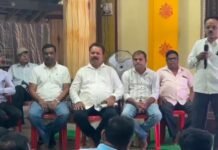 मालवण येथील स्फटिक शिवलिंगाच्या समर्थनार्थ सावरवाड ग्रामस्थ एकवटले..