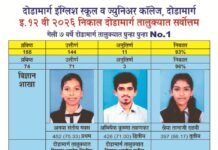 दोडामार्ग इंग्लिश स्कूलचा बारावी परीक्षेत डंका; वाणिज्य शाखेचा संचित परब तालुक्यात प्रथम