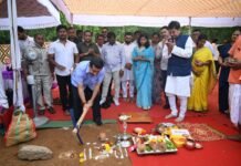 सावंतवाडी नगरपरिषदेच्या बहुप्रतिक्षित ‘मेडिटेशन योगा सेंटर’चे पालकमंत्र्यांच्या हस्ते भूमिपूजन