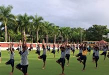 यशवंतराव भोसले सैनिक स्कूलमध्ये आंतरराष्ट्रीय योग दिन उत्साहात साजरा….