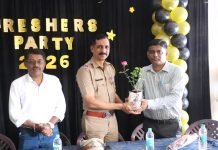 शिक्षणाचा दर्जा टिकवून विद्यार्थ्यांनी करिअरमधील यशाचे शिखर गाठावे : पोलीस निरीक्षक अमोल चव्हाण