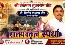शिरशिंगे येथील श्री पावणाई रवळनाथ विद्यामंदिरात कै. लक्ष्मण धोंड यांच्या स्मरणार्थ वक्तृत्व स्पर्धा उत्साहात संपन्न