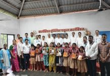कलंबिस्त इंग्लिश स्कूलमध्ये ‘विद्यार्थी गुणगौरव समारंभ’ उत्साहात संपन्न; ज्येष्ठ पत्रकार संतोष राऊळ यांची प्रमुख उपस्थिती